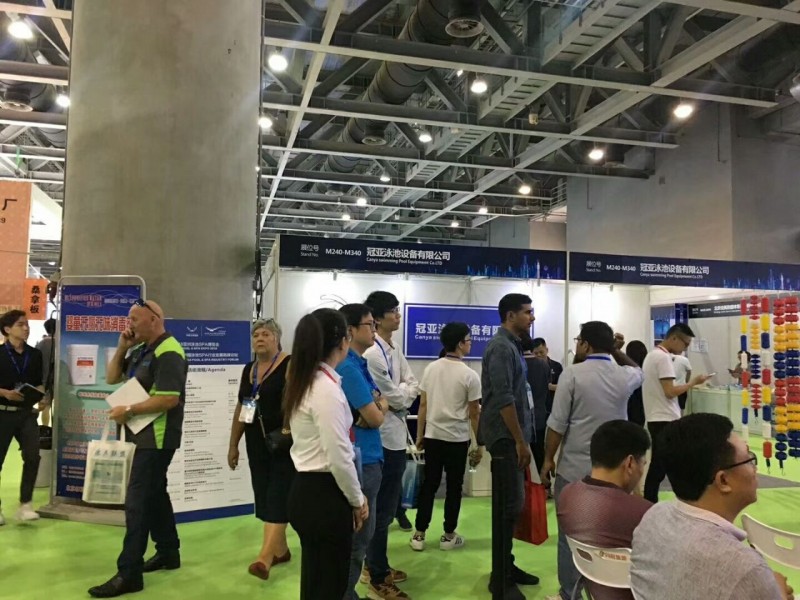 名企聚首廣州，2018亞洲泳池SPA博覽會(huì)昨日開幕