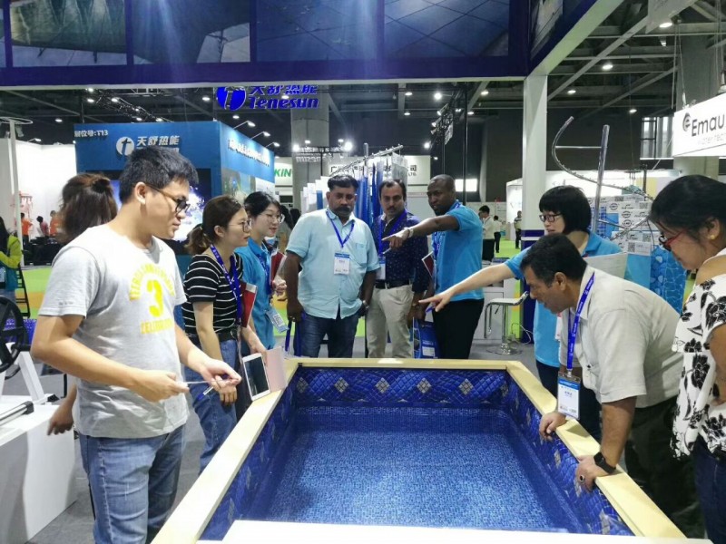 名企聚首廣州，2018亞洲泳池SPA博覽會(huì)昨日開幕